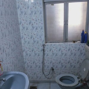 Bathroom in 2 BHK Apartment at Paranjape Lotus Court, Madhav Baug – for Rent