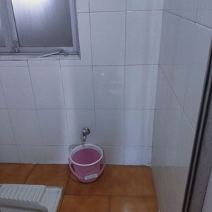 Bathroom in 2 BHK Apartment at Paranjape Lotus Court, Madhav Baug – for Rent