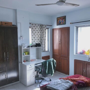 Living Room in 2 BHK Apartment at Paranjape Lotus Court, Madhav Baug – for Rent