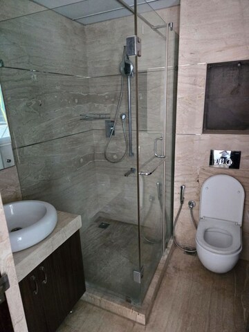 Bathroom in 3 BHK Apartment at Accel CF, Cunningham Road – for Rent