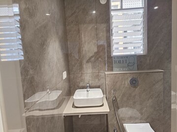 Bathroom in 1 BHK Apartment at Yogesh Gandharva Excellence, Moshi – for Rent