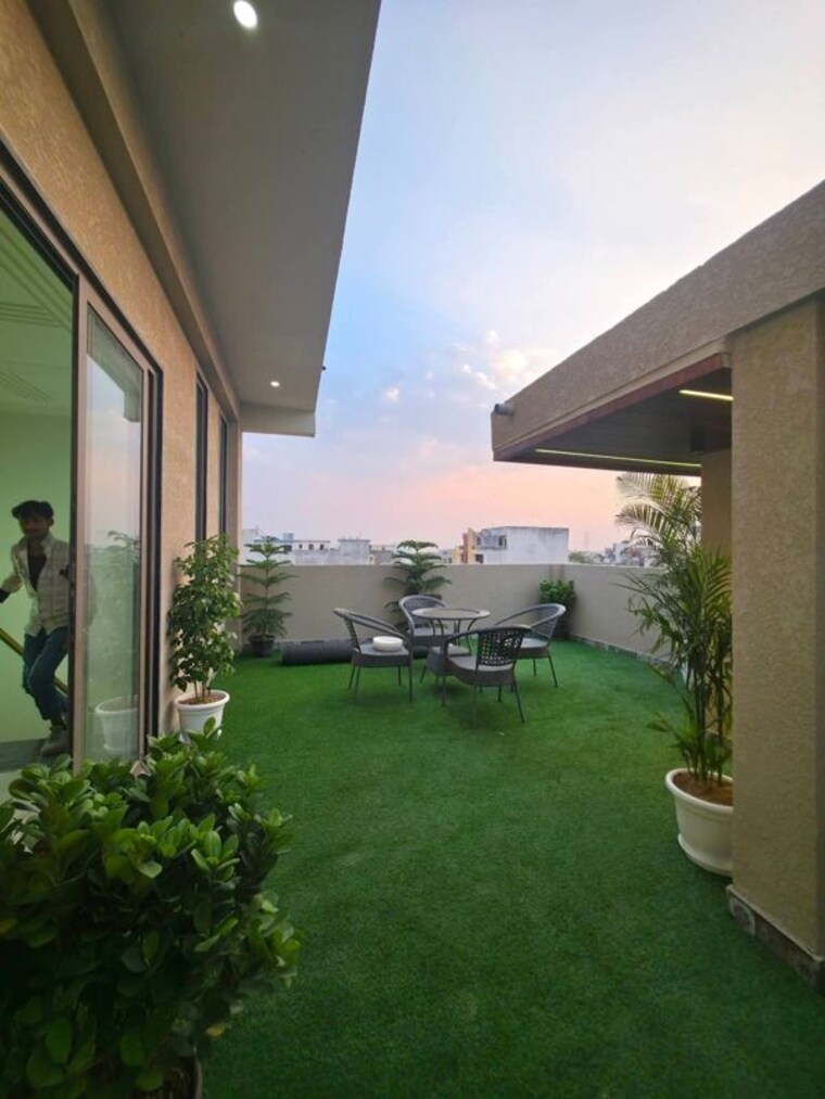 Terrace, narayan vihar 4 Bedroom 3600 Sq.Ft. Villa In Narayan Vihar Jaipur 10067046