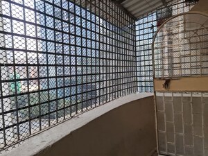 Balcony in 2 BHK Apartment at Rishabh Towers, Prabhadevi – for Rent