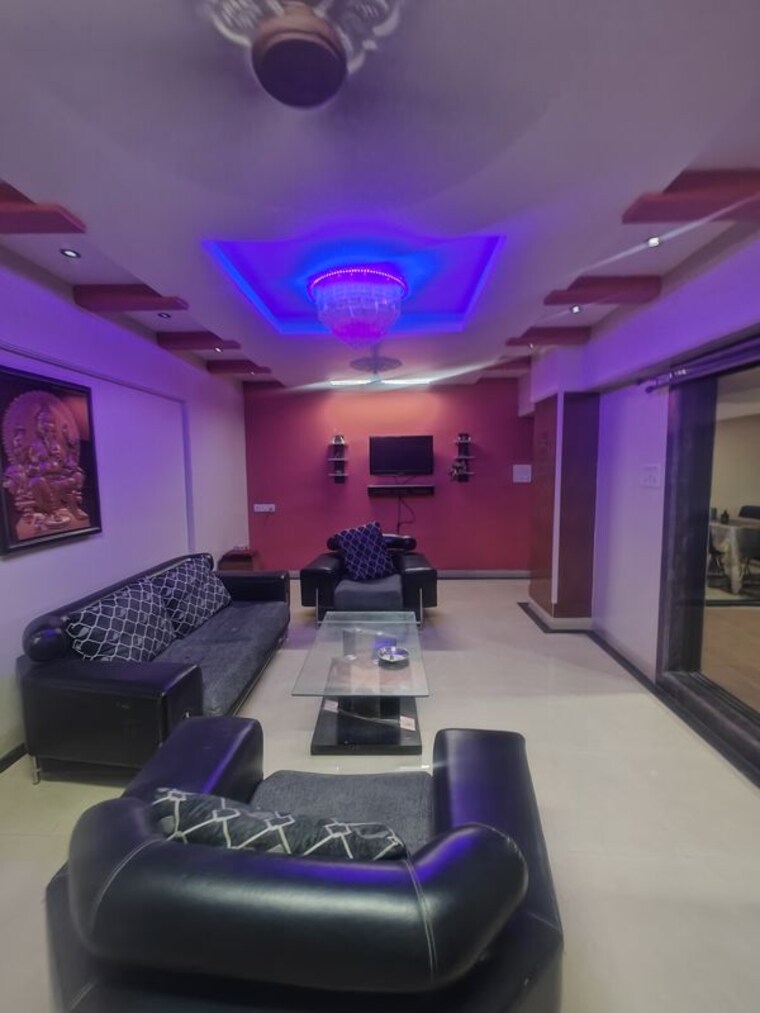 Living Room, sea-breeze-tower 2 Bedroom 1301 Sq.Ft. Apartment In Nerul Navi Mumbai 10067087