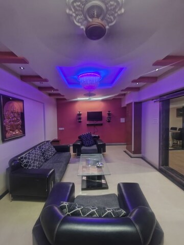 Team Area in 2 BHK Apartment at Sea Breeze Tower, Nerul – for Rent