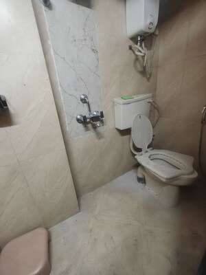Bathroom in 2 BHK Apartment at Sea Breeze Tower, Nerul – for Rent