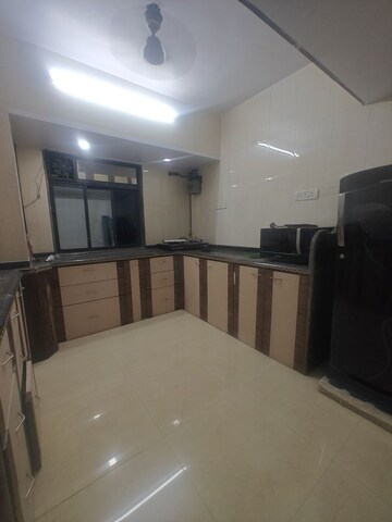 Kitchen in 2 BHK Apartment at Sea Breeze Tower, Nerul – for Rent
