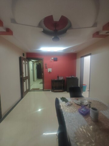 Living Room in 2 BHK Apartment at Sea Breeze Tower, Nerul – for Rent