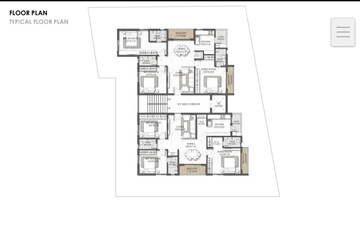 Floor Plan in 3 BHK Apartment at B N Reddy Nagar – for Sale