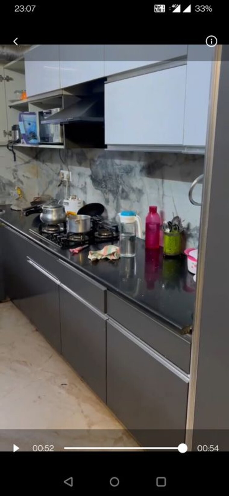 Kitchen, dlf-centre-point 3 Bedroom 2200 Sq.Ft. Builder Floor In Sector 11 Faridabad 8561713