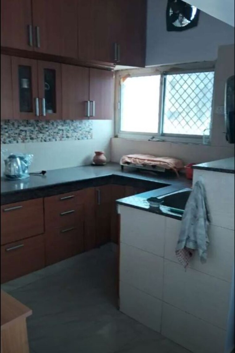 Kitchen, the mall avenue 2 Bedroom 1250 Sq.Ft. Apartment In The Mall Avenue Lucknow 10067159