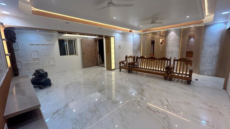 Living Room, kumar-kruti 3 Bedroom 1650 Sq.Ft. Apartment In Kalyani Nagar Pune 10066906