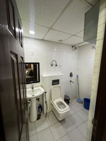 Bathroom in 2 BHK Apartment at Supertech Cape Town, Sector 74 – for Rent