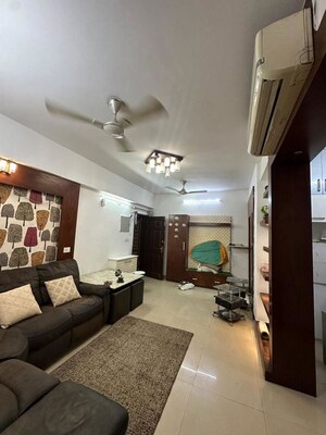 Living Room in 2 BHK Apartment at Supertech Cape Town, Sector 74 – for Rent