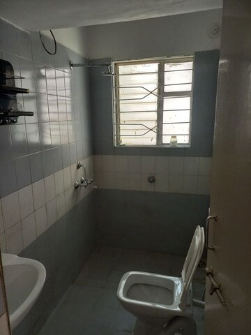 Bathroom in 3 BHK Apartment at Nirmiti Ragdari Apartments, Aundh – for Rent