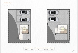Floor Plan in 4 BHK Villa at DRK Bellagio, Kithiganur – for Sale