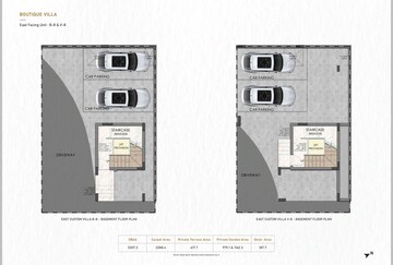 Floor Plan in 4 BHK Villa at DRK Bellagio, Kithiganur – for Sale