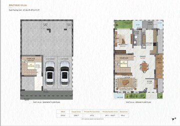 Master Plan in 4 BHK Villa at DRK Bellagio, Kithiganur – for Sale