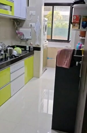 Kitchen in 1 BHK Apartment at Interface Building, Malad West – for Sale