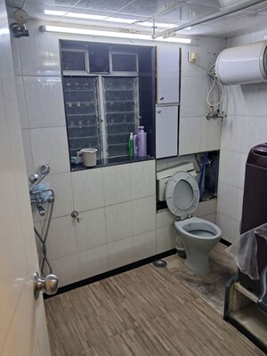 Bathroom in 2 BHK Apartment at Silver Grill, Dadar West – for Rent