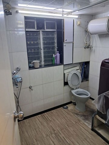 Bathroom in 2 BHK Apartment at Silver Grill, Dadar West – for Rent