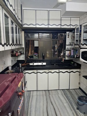 Kitchen in 2 BHK Apartment at Silver Grill, Dadar West – for Rent