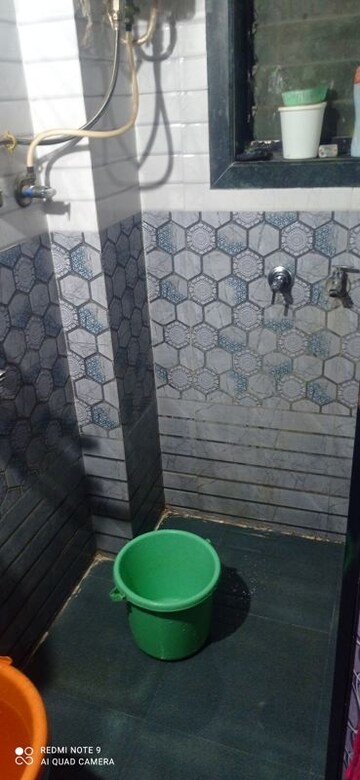 Bathroom in 1 BHK Apartment at Chitrakut CHS, Dombivli West – for Rent