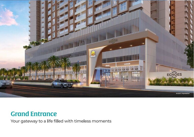 Exterior View, kolte-patil-life-republic-echoes 2 Bedroom 840 Sq.Ft. Apartment In Hinjewadi Pune 10067387