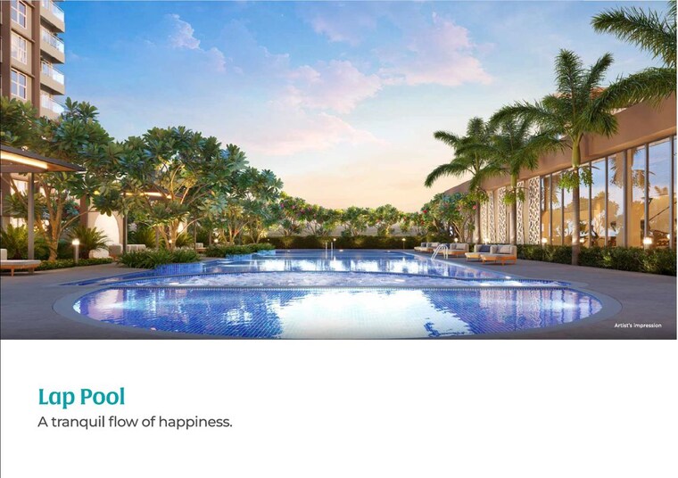 Swimming Pool, kolte-patil-life-republic-echoes 2.5 Bedroom 980 Sq.Ft. Apartment In Hinjewadi Pune 10067432