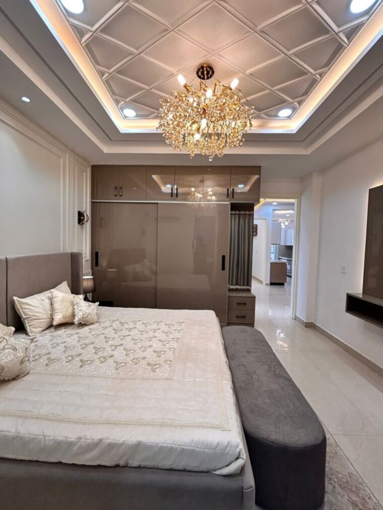 Master Bedroom, ambala highway 3 Bedroom 1310 Sq.Ft. Builder Floor In Ambala Highway Chandigarh 10067480