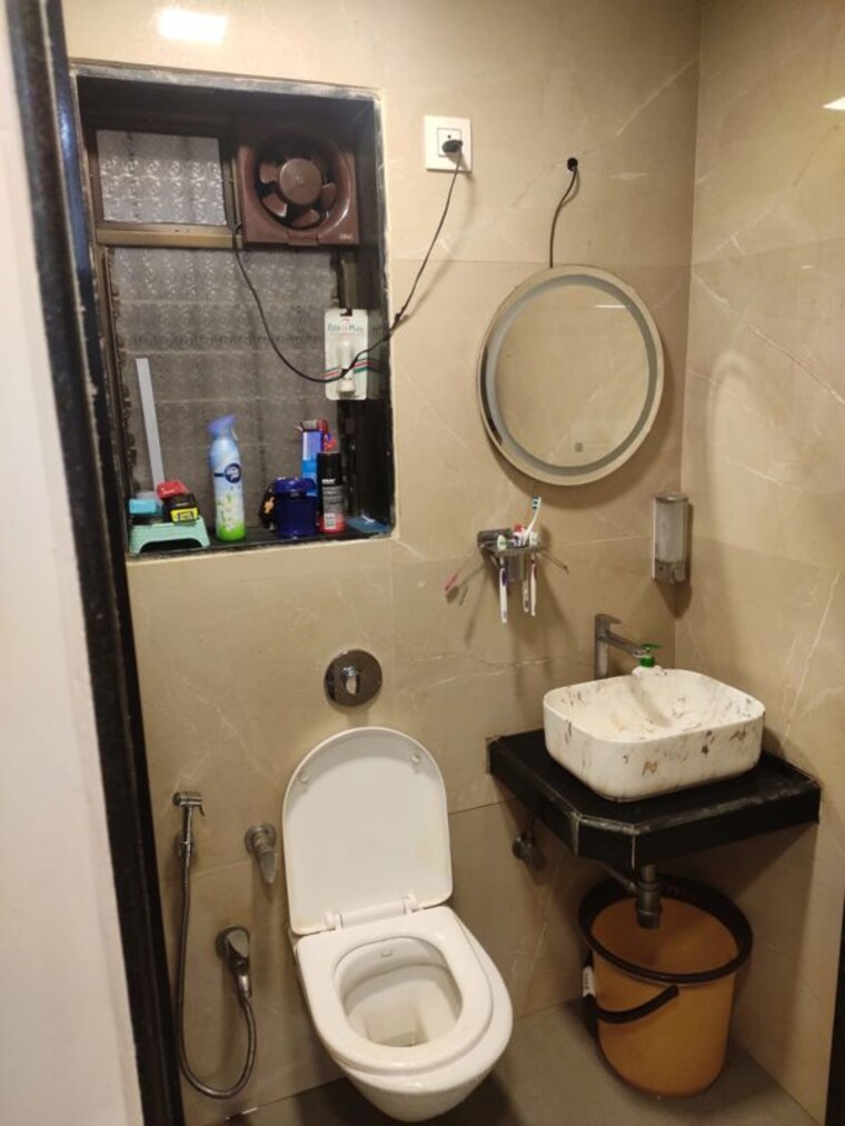 Attached Bathroom, prism-enclave 2 Bedroom 800 Sq.Ft. Apartment In Kandivali East Mumbai 10067481