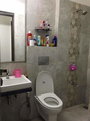 Bathroom in 2 BHK Apartment at Omkar Ananta, Goregaon East – for Rent
