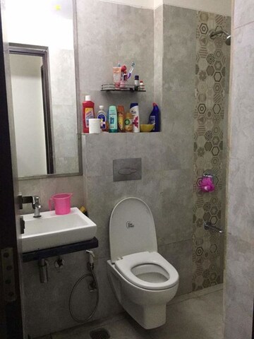Bathroom in 2 BHK Apartment at Omkar Ananta, Goregaon East – for Rent