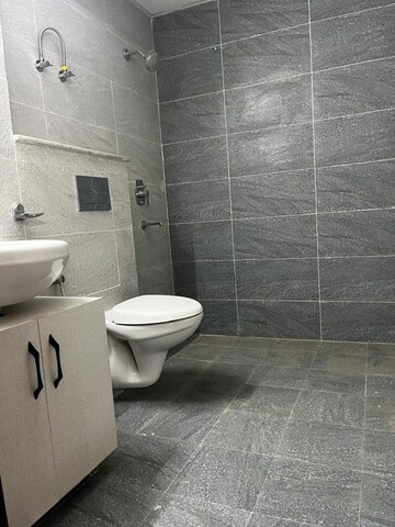 Bathroom in 3 BHK Apartment at Omaxe Royal Residency Faridabad, Sector 79 – for Rent