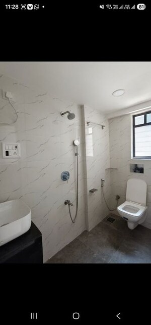 Bathroom in 2 BHK Apartment at Karachi Citizens CHS, Juhu – for Rent