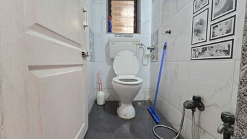 Bathroom in 1 BHK Apartment at La Chapelle Apartment, Malad West – for Rent