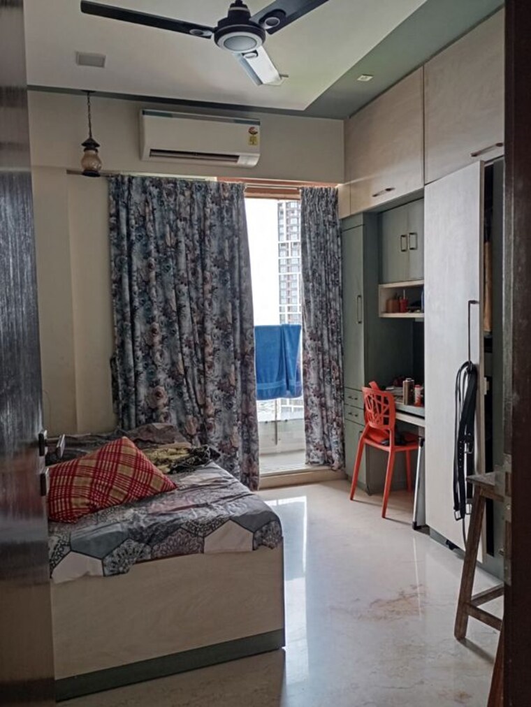 Bedroom, dosti-ambrosia 3 Bedroom 1120 Sq.Ft. Apartment In Wadala East Mumbai 10067604