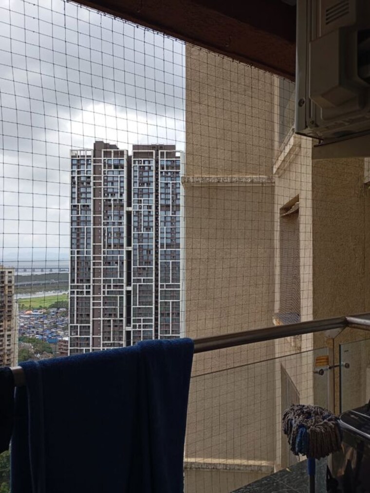 Balcony, dosti-ambrosia 3 Bedroom 1120 Sq.Ft. Apartment In Wadala East Mumbai 10067604