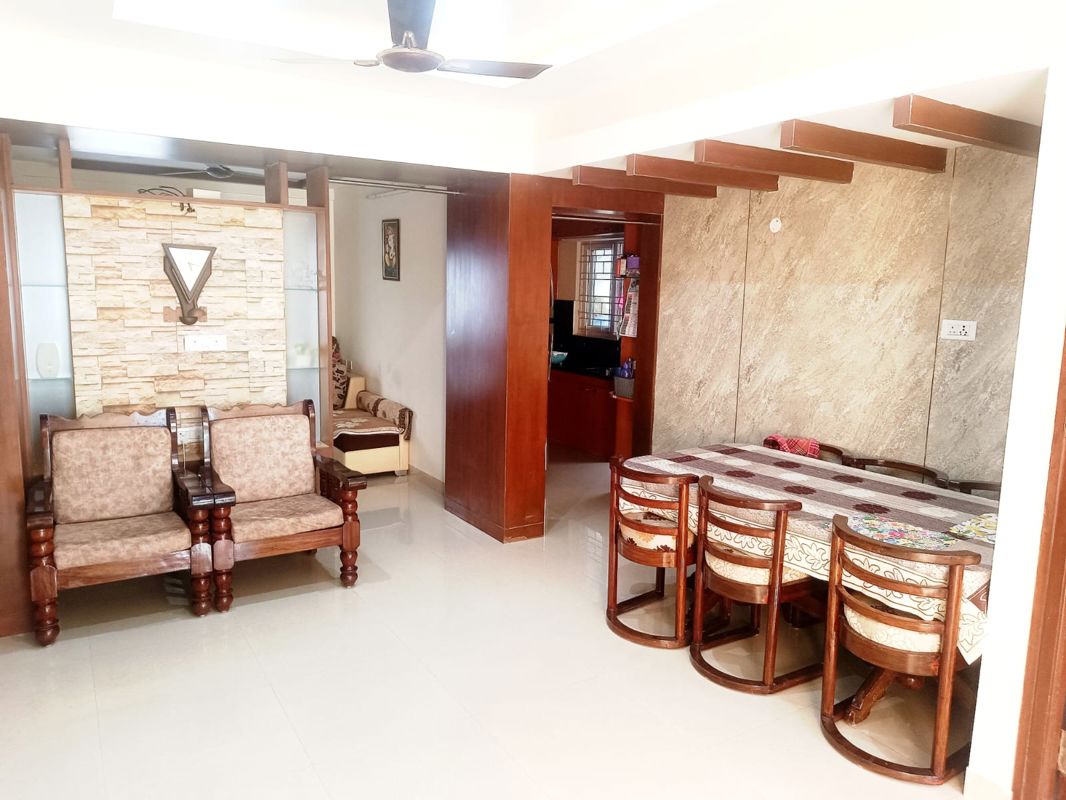 3 BHK + Pooja Room Apartment For Rent in RV Silpa Hill Top