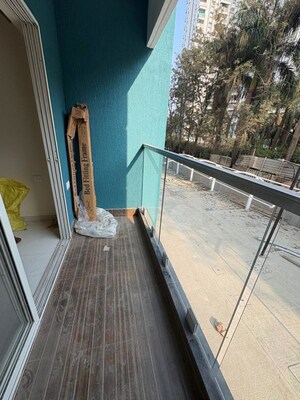 Balcony in 2 BHK Apartment at Megapolis Serenity, Hinjewadi – for Rent