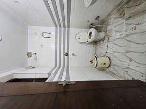 Bathroom in 4 BHK Builder Floor at Green Fields Colony – for Rent