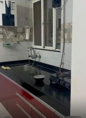 Kitchen in 2 BHK Apartment at Atlanta Society, Wakad – for Rent