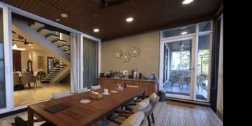 Living Room in 6 BHK Penthouse at Juhu – for Rent