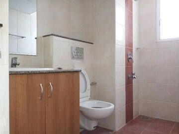 Bathroom in 3 BHK Apartment at G Corp The Icon, Thanisandra Main Road – for Rent