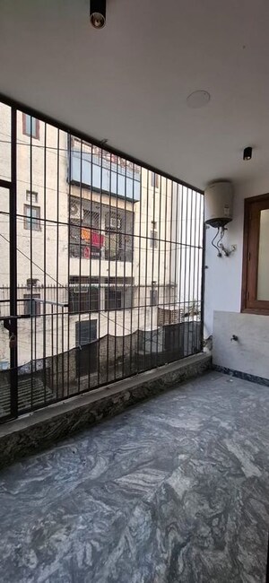 Balcony in 3 BHK Builder Floor at Defence Colony – for Rent
