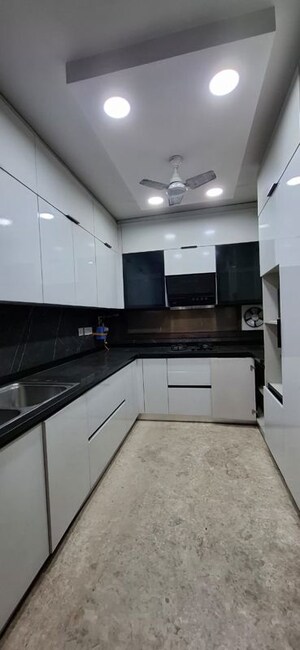 Kitchen in 3 BHK Builder Floor at Defence Colony – for Rent