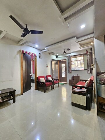 Living Room in 2 BHK Apartment at Dombivli West – for Rent