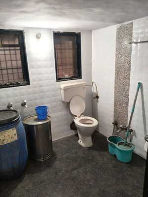 Bathroom in 2 BHK Apartment at Dombivli West – for Rent
