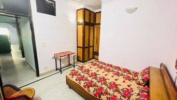 Bedroom in 2 BHK Builder Floor at Lajpat Nagar – for Rent