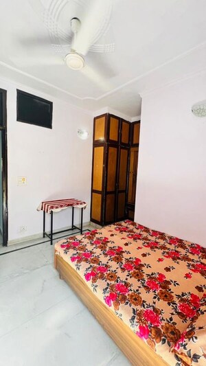 Bedroom in 2 BHK Builder Floor at Lajpat Nagar – for Rent